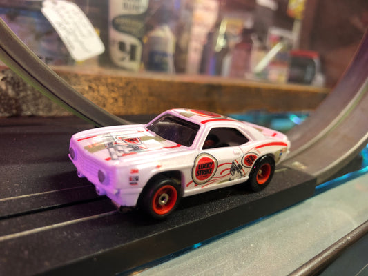 Auto World/AFX 1969 Camaro Lucky Strike Custom Slot Car