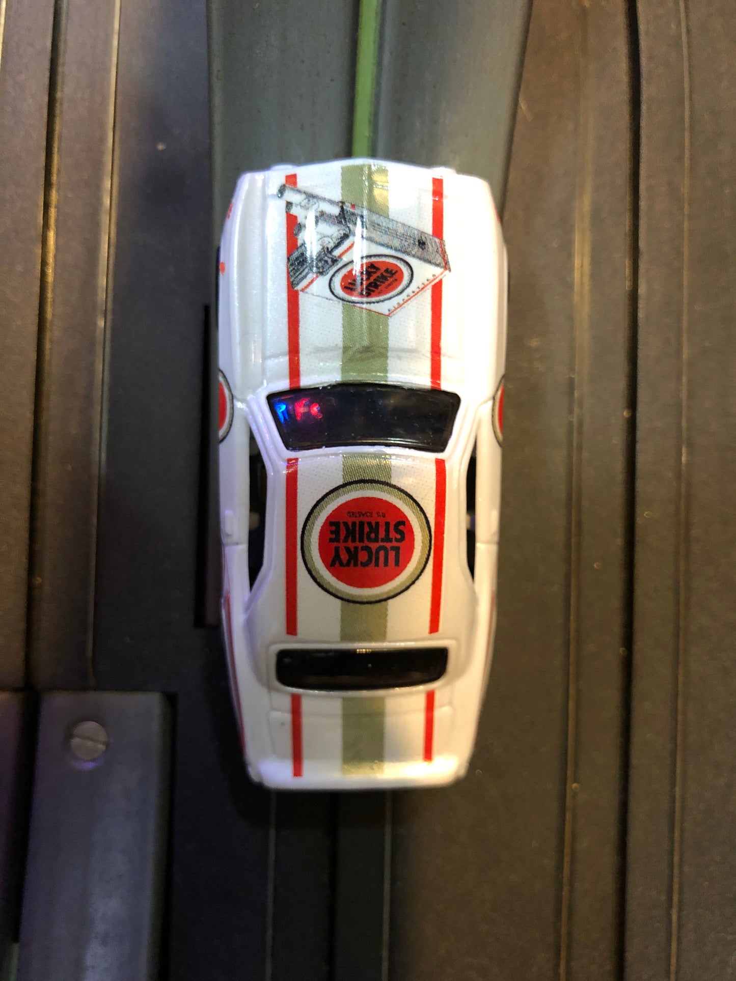 Auto World/AFX 1969 Camaro Lucky Strike Custom Slot Car