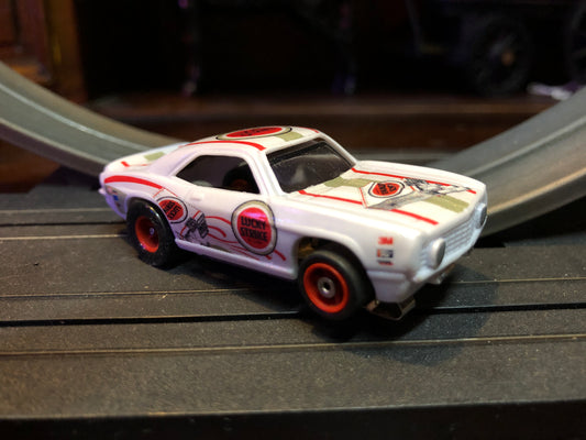 Auto World/AFX 1969 Camaro Lucky Strike Custom Slot Car