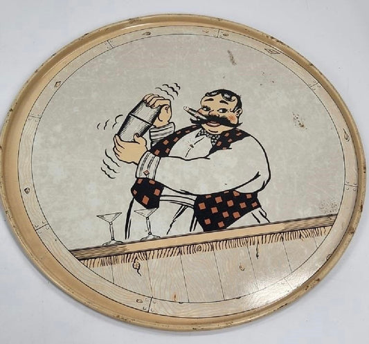 Bartender Cocktail Serving Tray