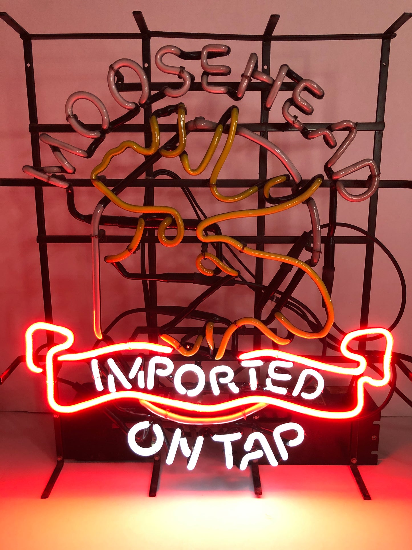 Moosehead Imported On Tap Neon Sign