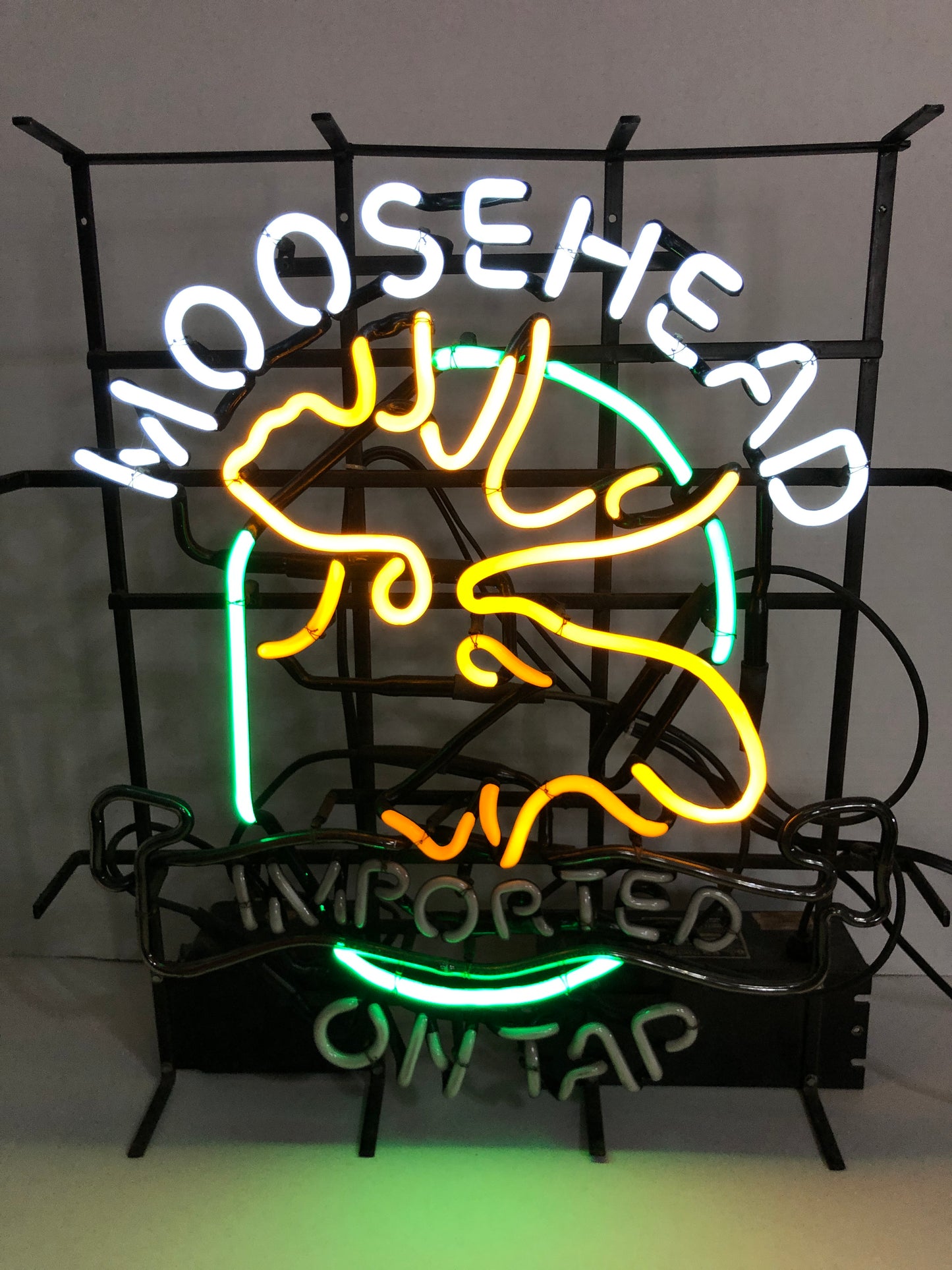 Moosehead Imported On Tap Neon Sign
