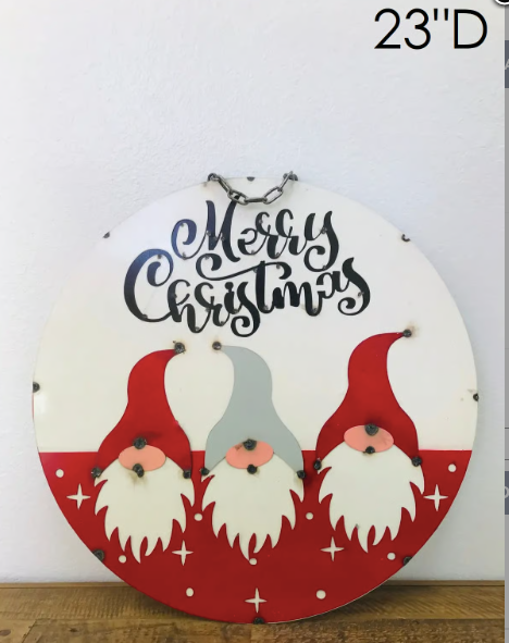 Merry Christmas Gnome Screen