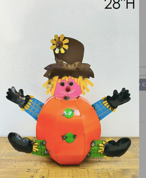 Pumpkin Scarecrow