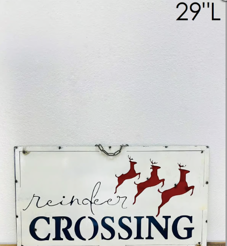Reindeer Crossing Screen