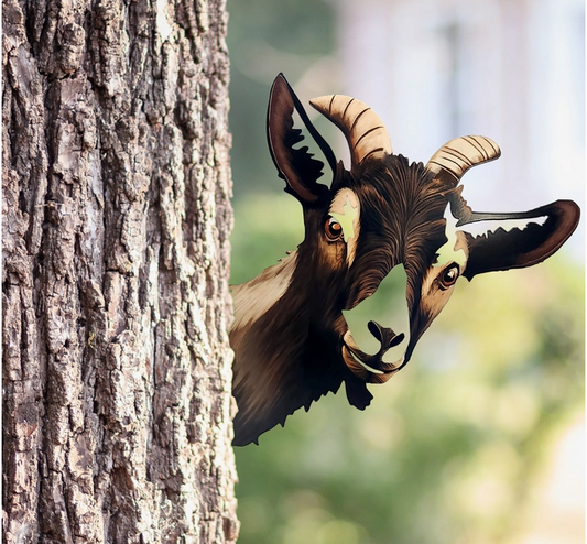 Peeking Goat