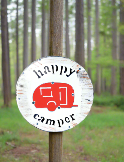 Happy Camper Sign