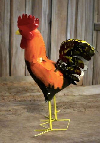 39”Red Rooster