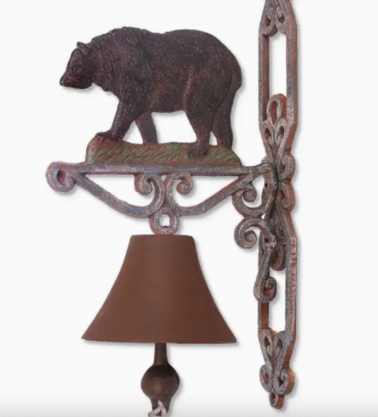 Cast Iron Bear Bell