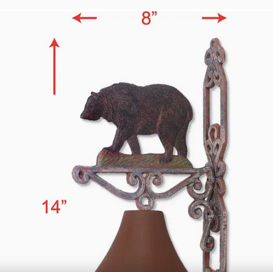 Cast Iron Bear Bell