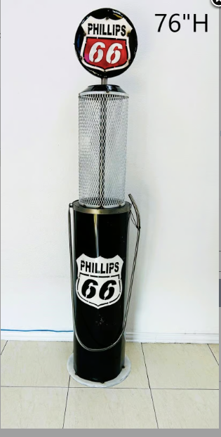 Phillips 66 Gas Pump 76”