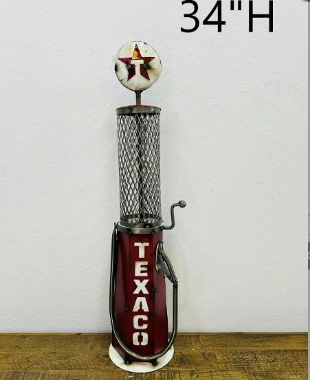 Texaco Pump 34”