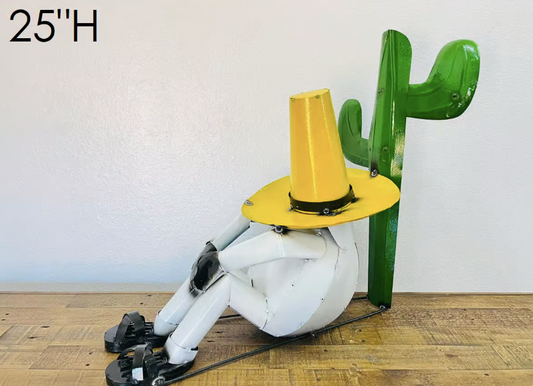 Resting Man In Sombrero