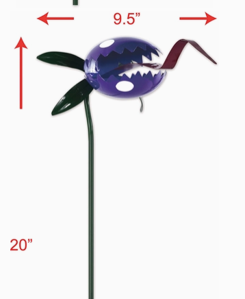 Monster Flower 20" Purple