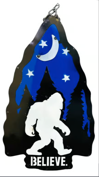 Believe Bigfoot Sign