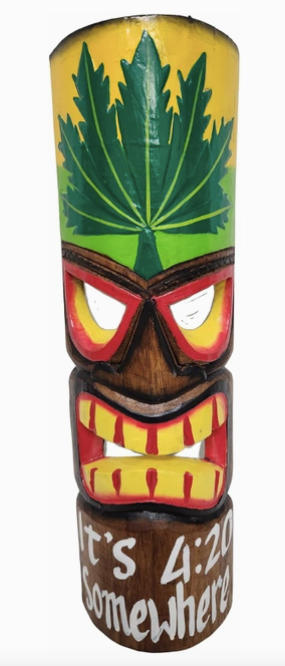 4:20 Somewhere Tiki Mask