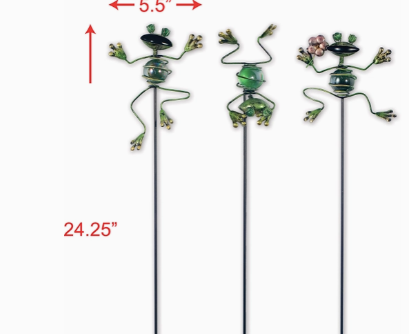 Frog W/Marble Pick
