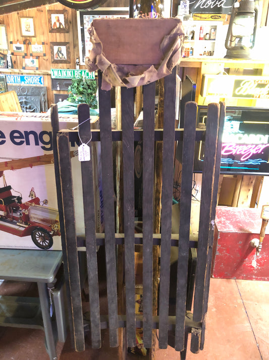 Vintage Wood Slat Mechanics creeper