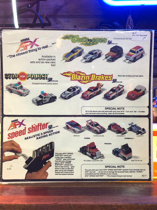 AFX Slot Car Brochure