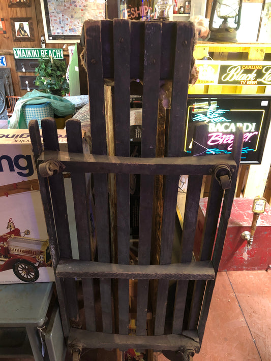 Vintage Wood Slat Mechanics creeper