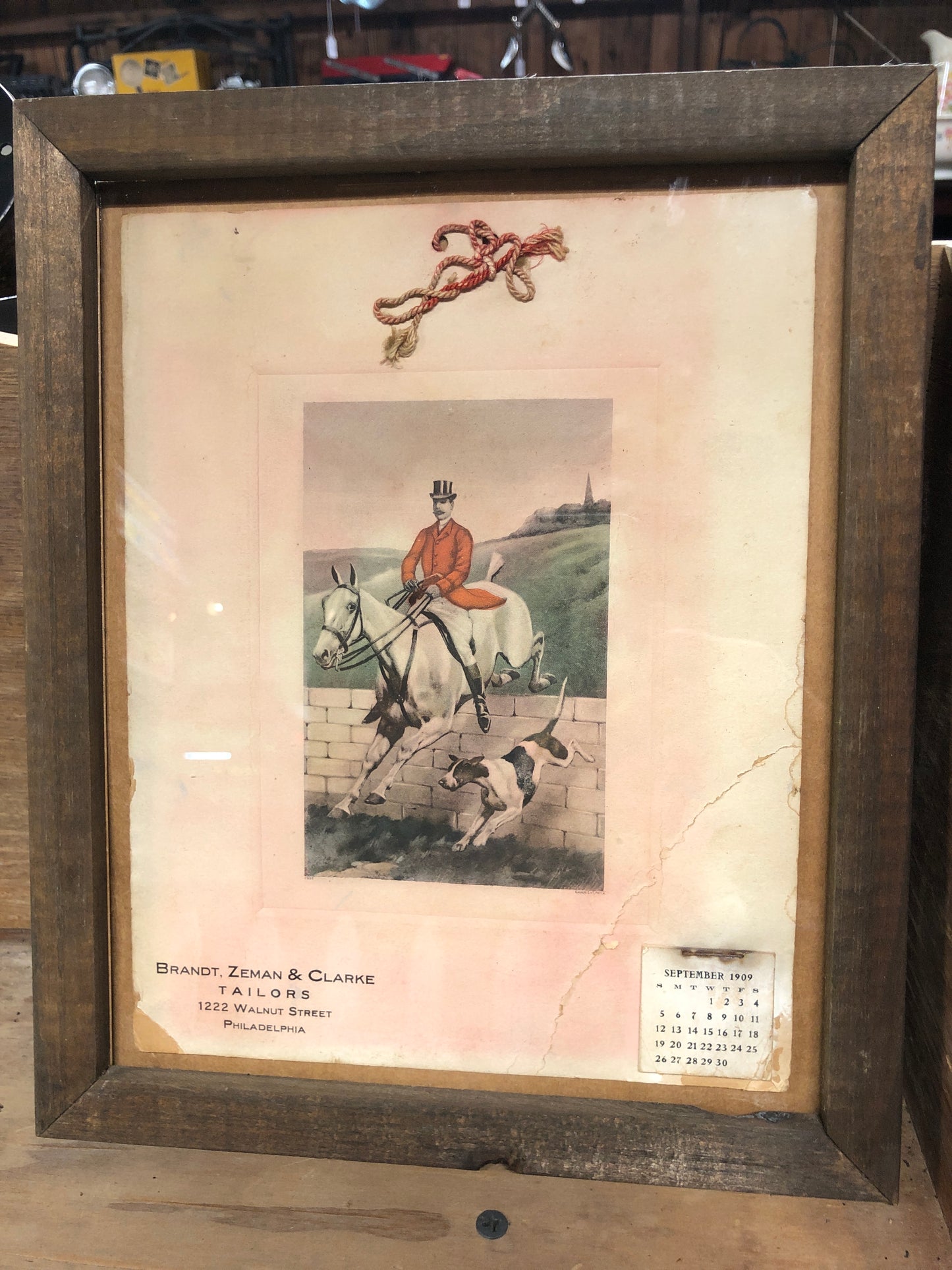 1909 Advertising Calendar