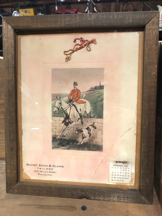 1909 Advertising Calendar