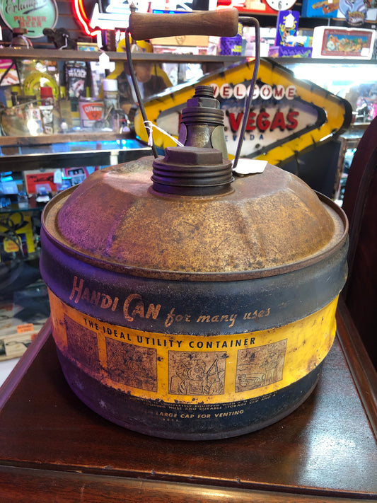 Sunoco 2-1/2 Gallon Mercury Motor Oil Can