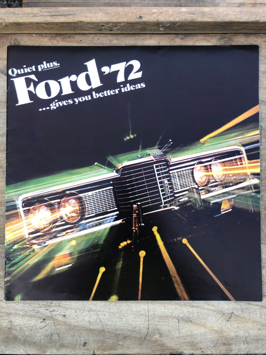 1972 LTD/ Galaxie Dealer Brochure