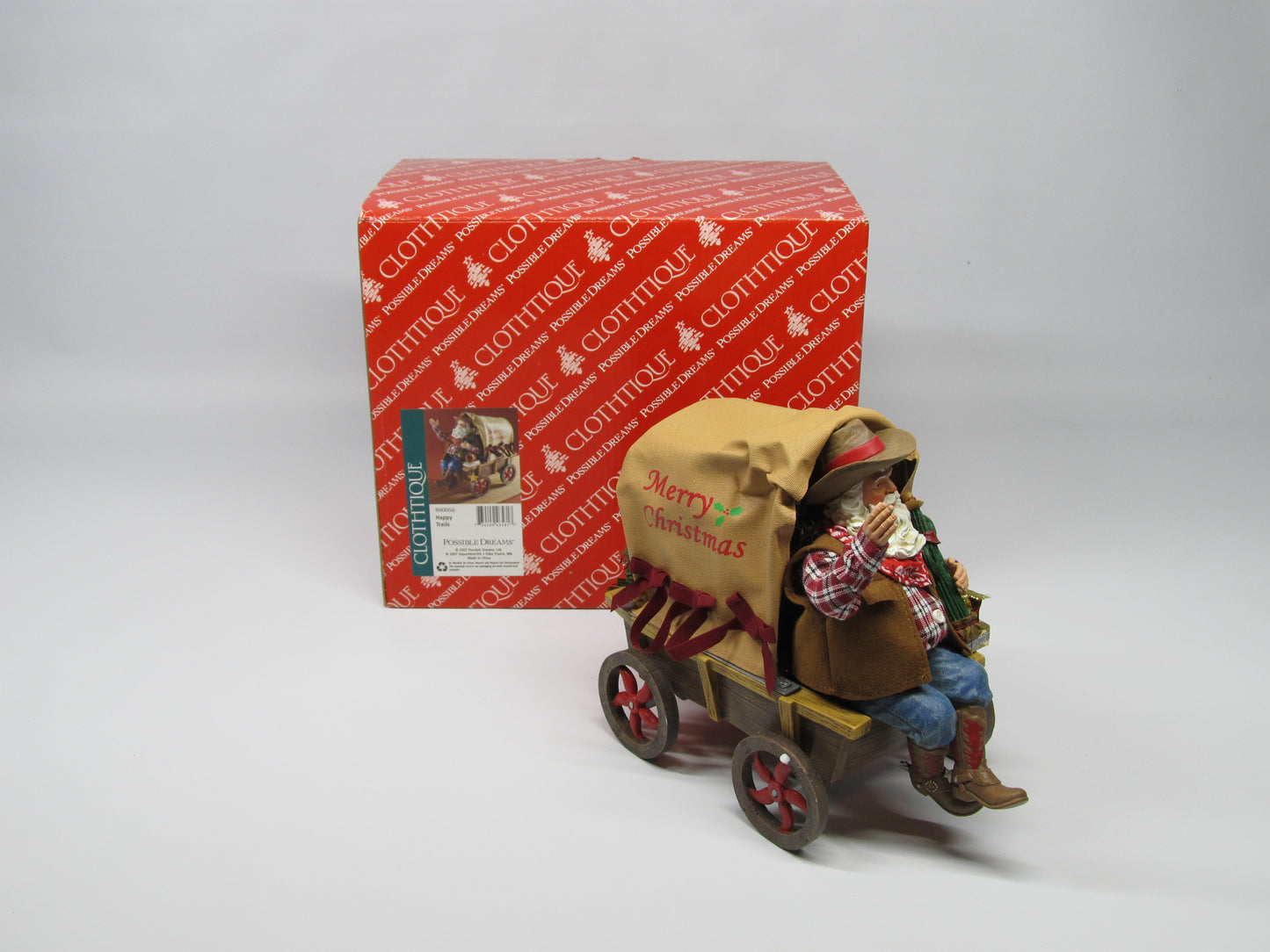 Santa Happy Trails Christmas Decor-Clothique