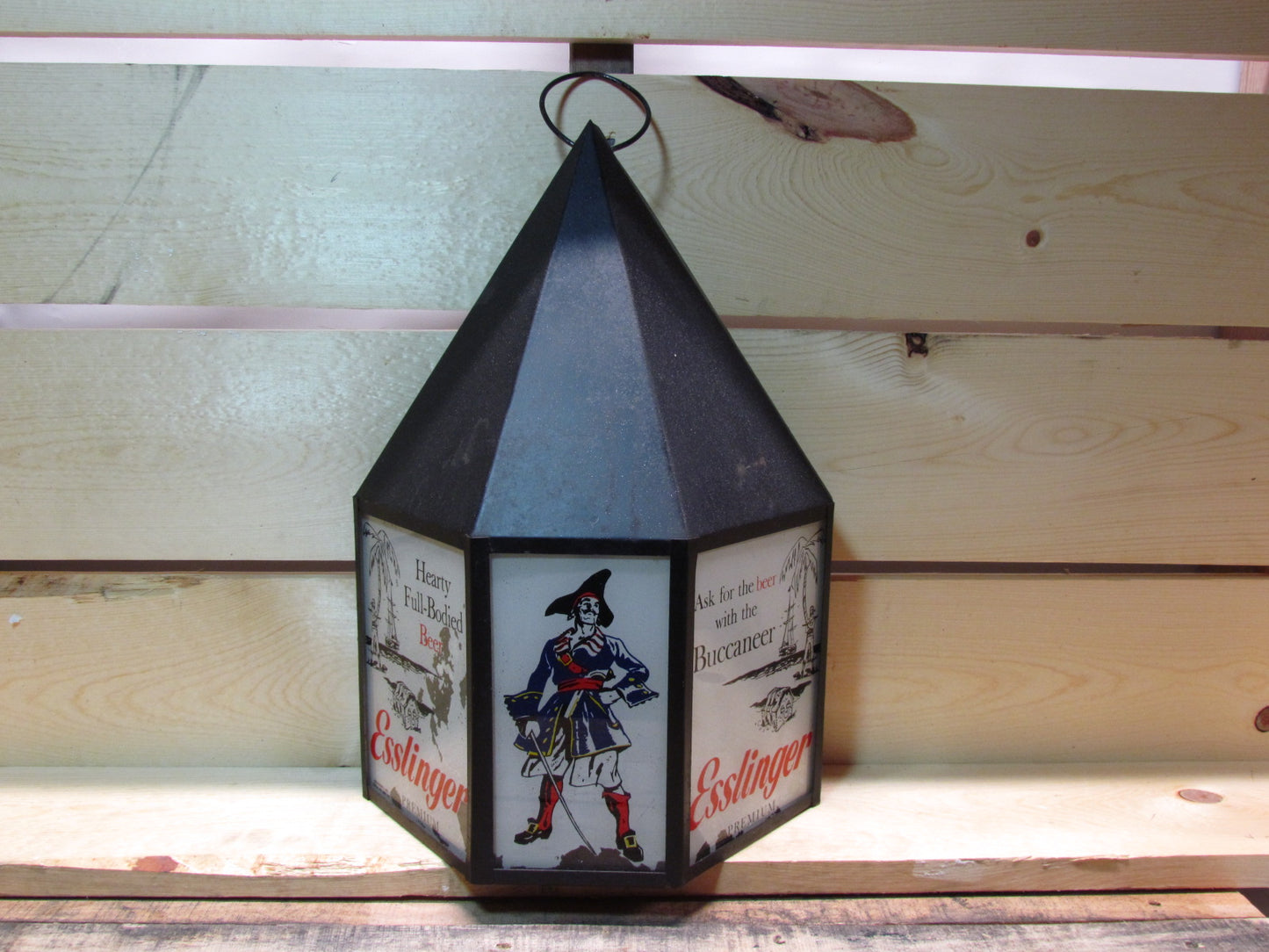 Esslinger Beer Lighted Sign Lantern