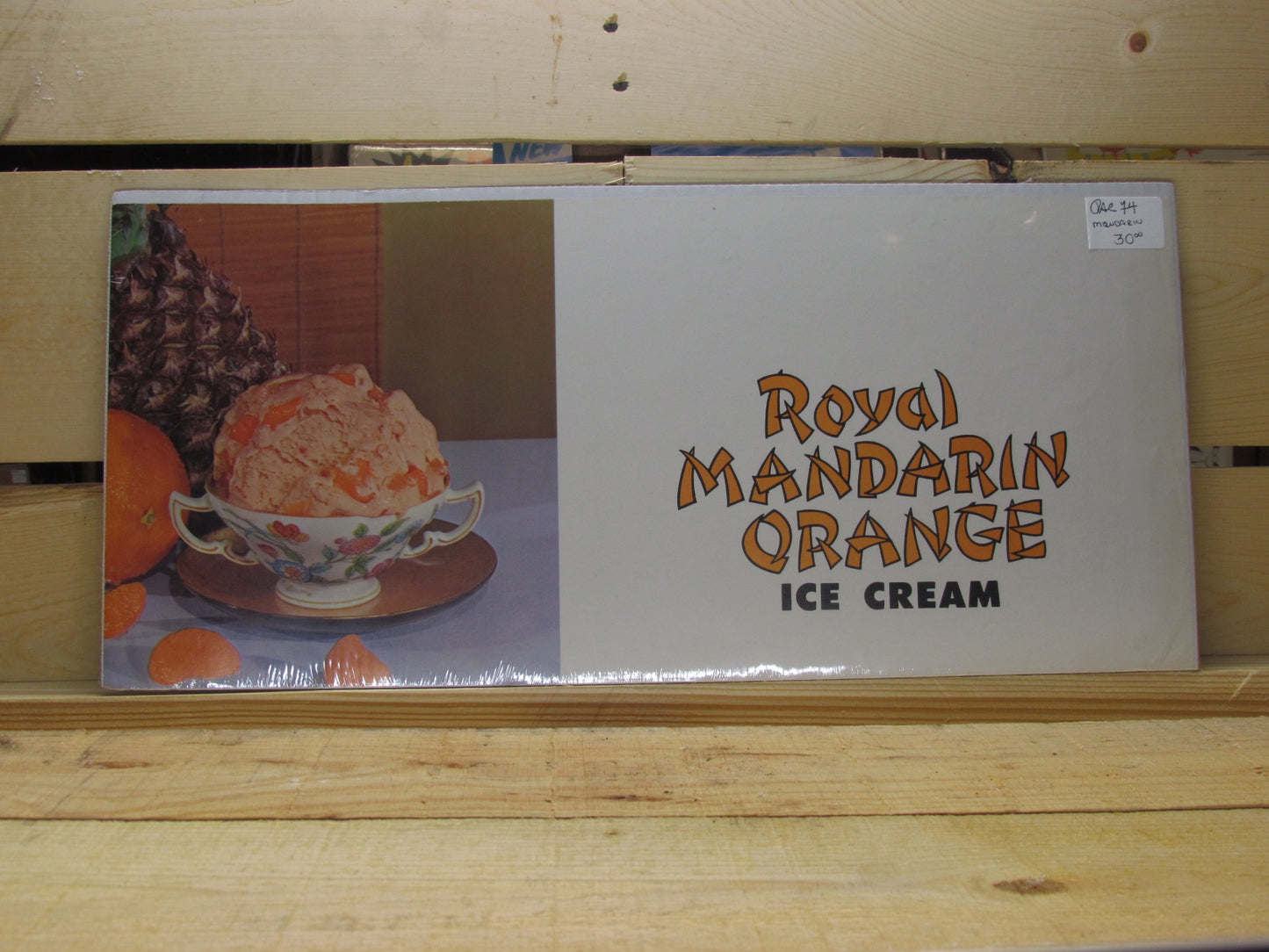 Royal Mandarin Orange Ice Cream Ad