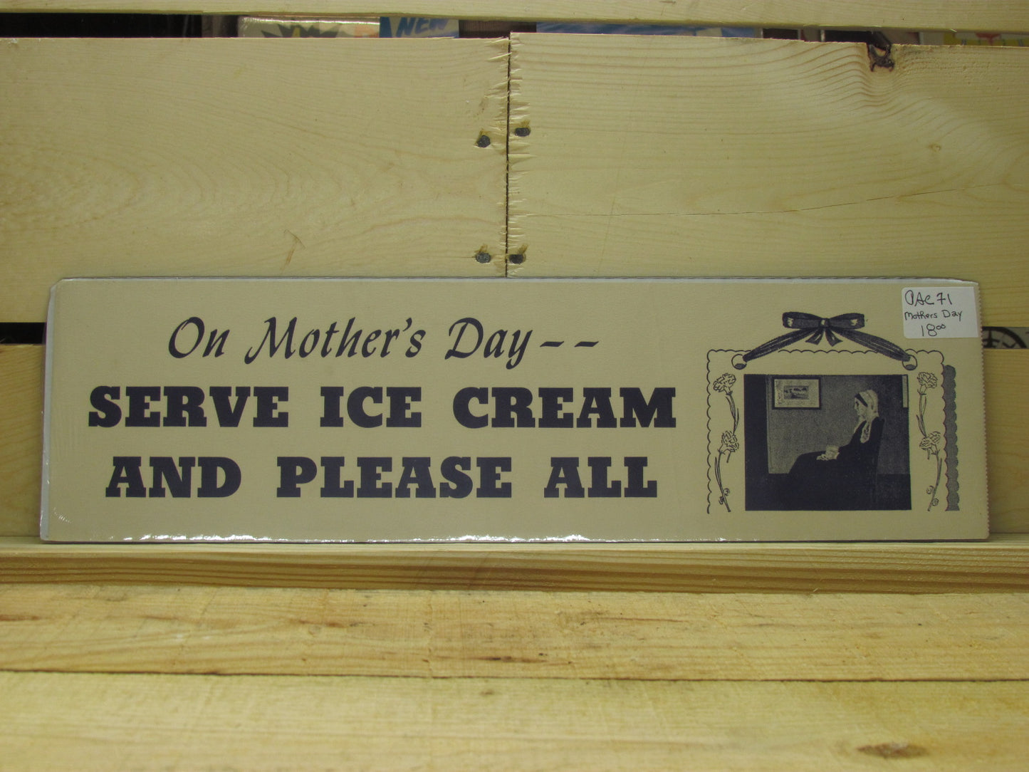 Mothers Day Ice Cream AD
