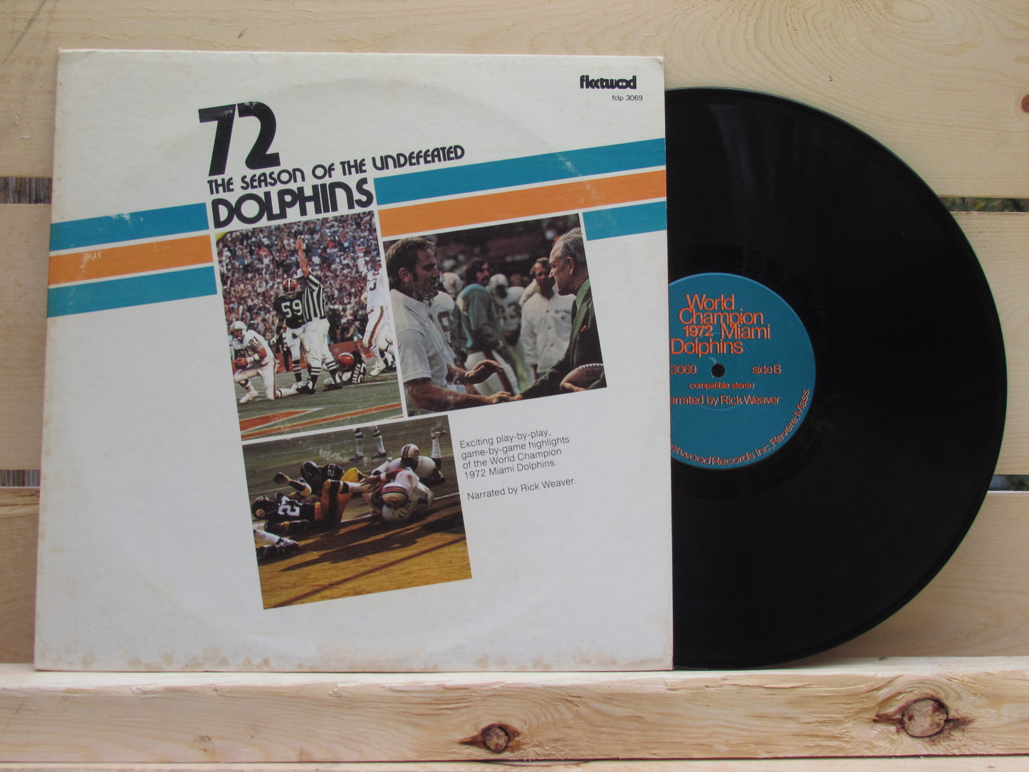 72 Dolphins The Season of the Undefeated Vinyl Album
