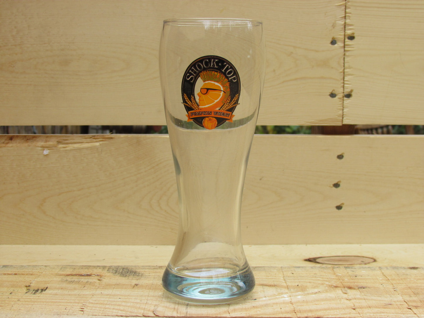 Shock Top Beer Glass