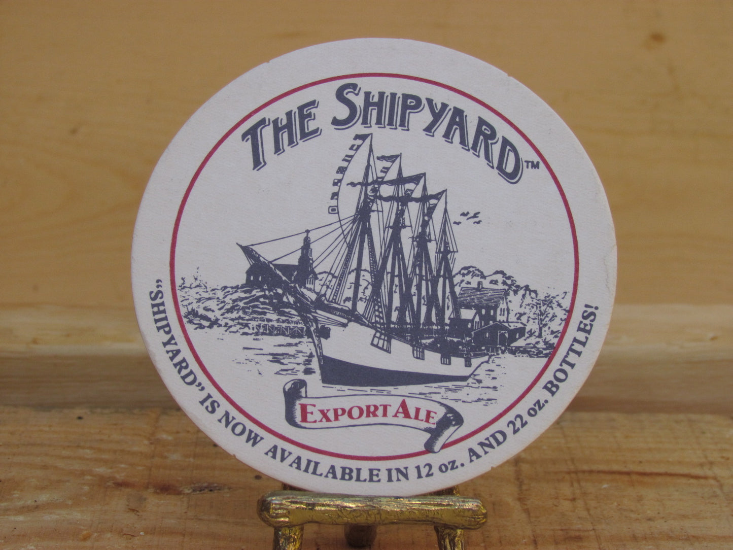 Shipyard Brewing Co. Coaster
