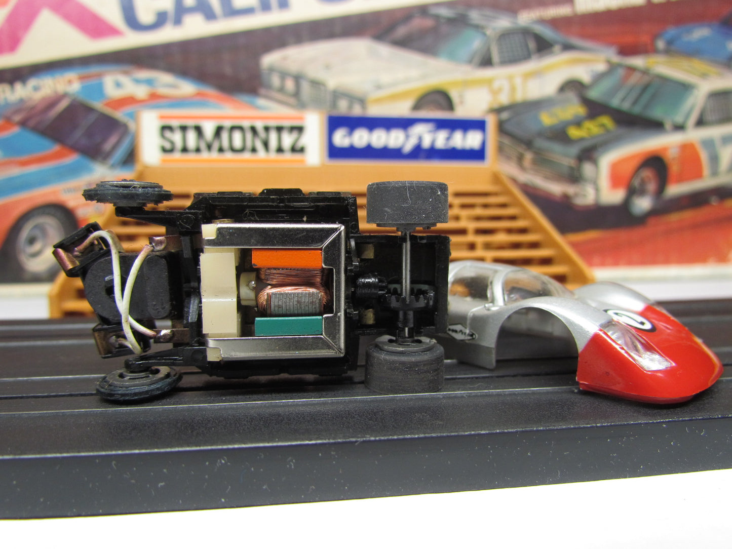 Tyco Porsche 908 Long Nose Slot car