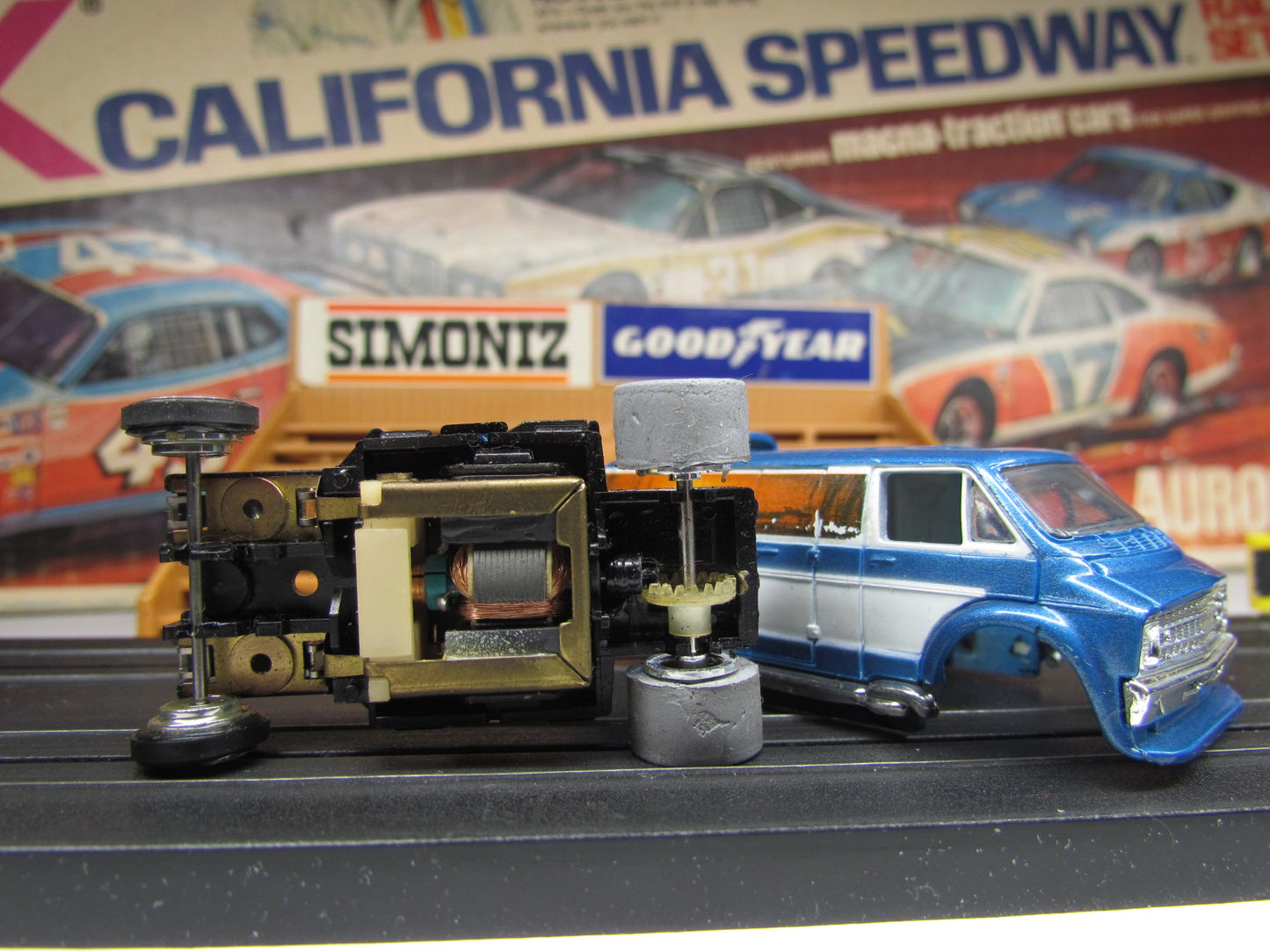 Tyco Van-Tastic Slot Car