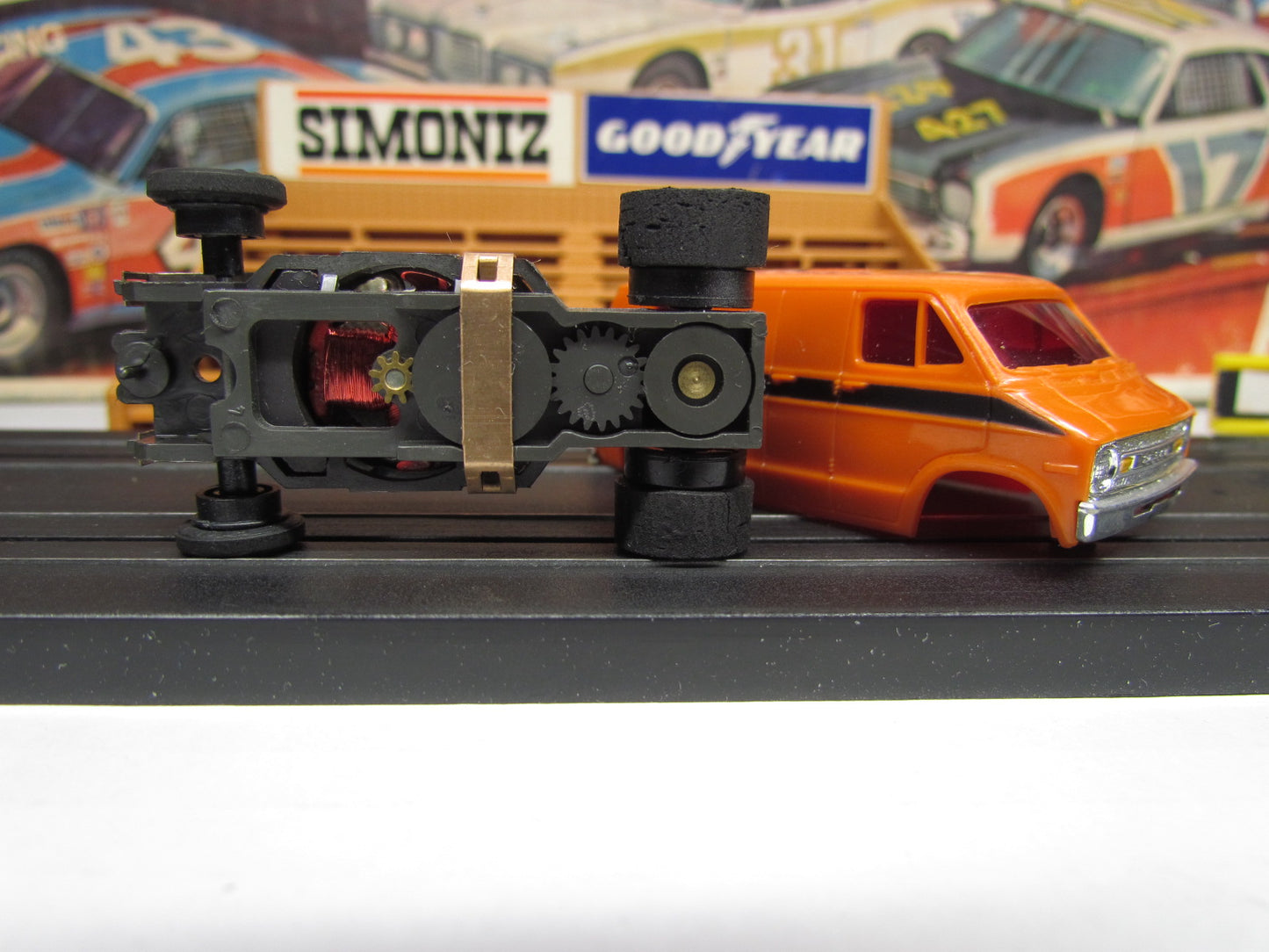AFX Dodge Street Van Slot Car
