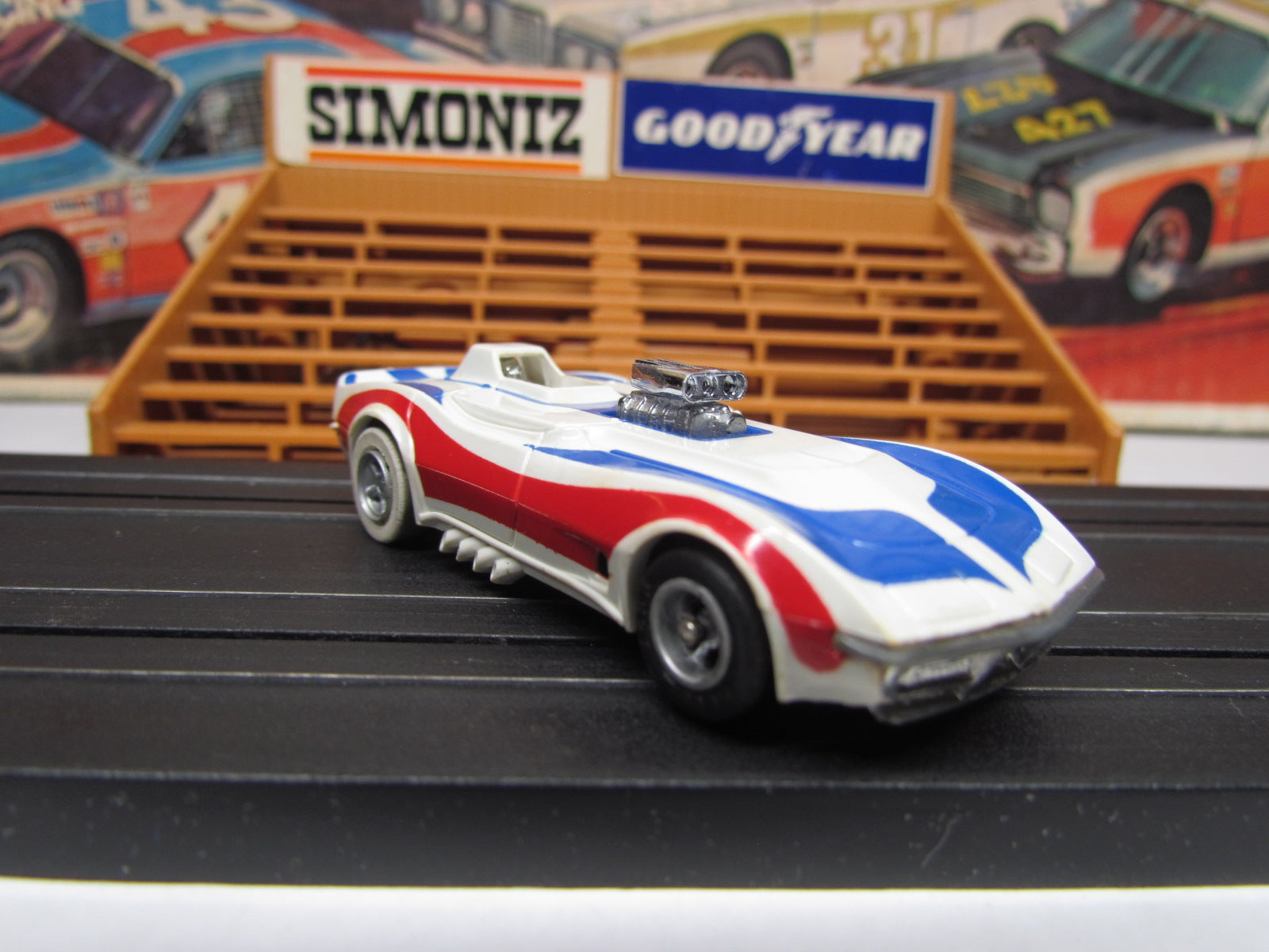 AFX Corvette Funny Car Slot Car – AnTiki G's