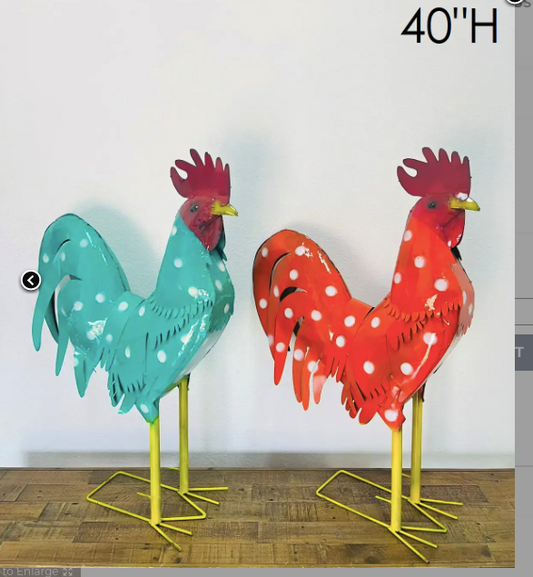 Polka Dot Rooster