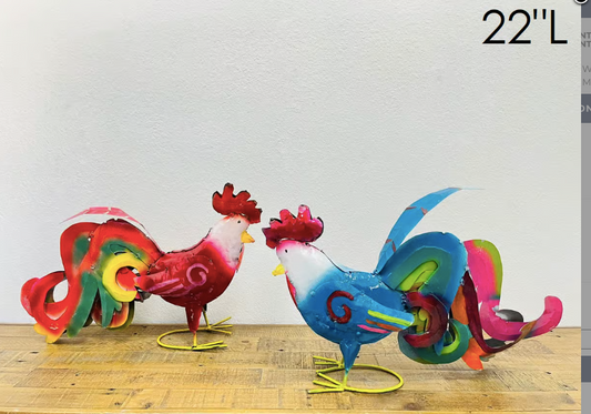 Colorful Tail Rooster