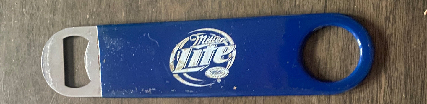 Miller Lite Opener Blue