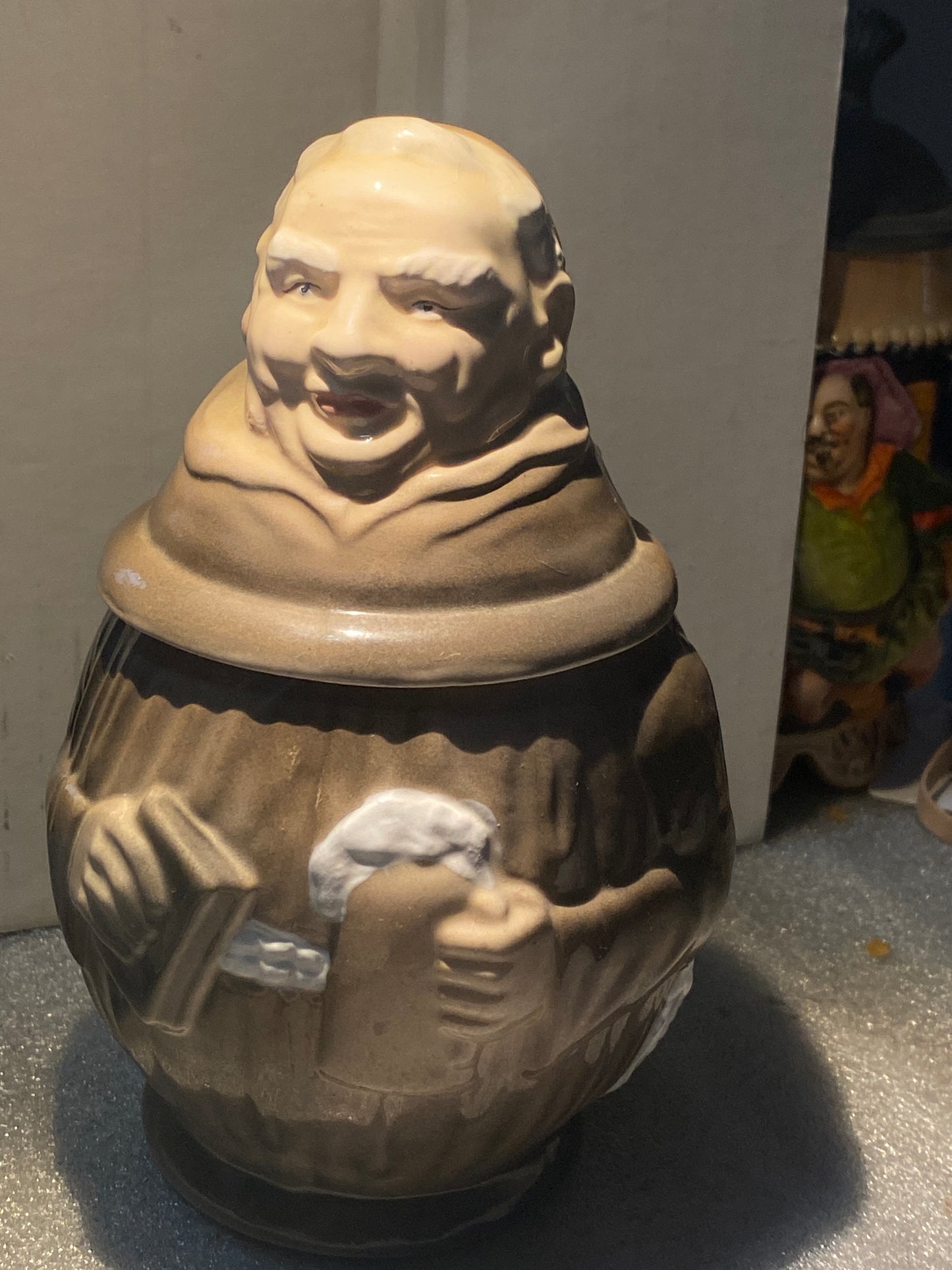 Monk Ceramic Stein