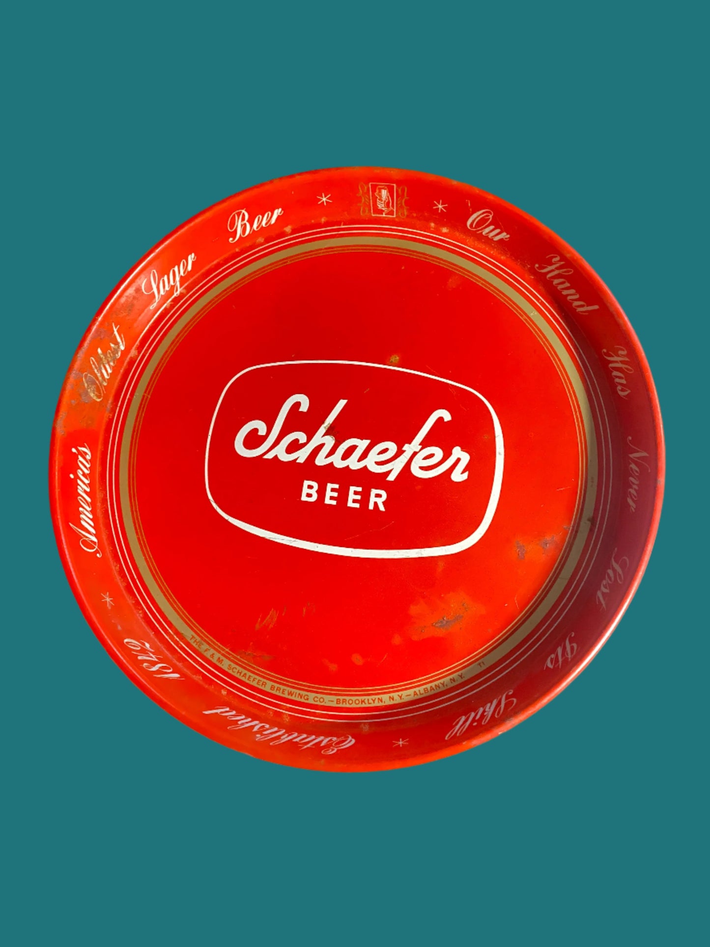 Schaefer Beer Tray