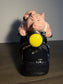 Vintage Clay Art Biker Hogs Cookie Jar