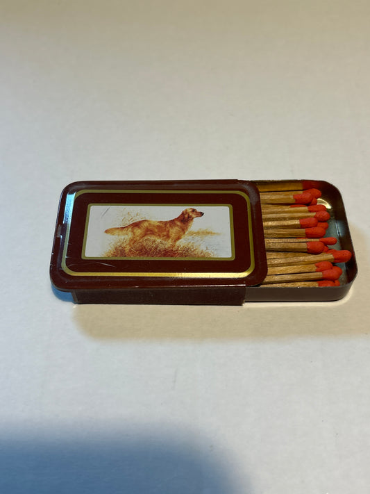 “Enesco” Match Tin-Golden Retriever