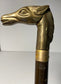 Brass Horse Head Cane