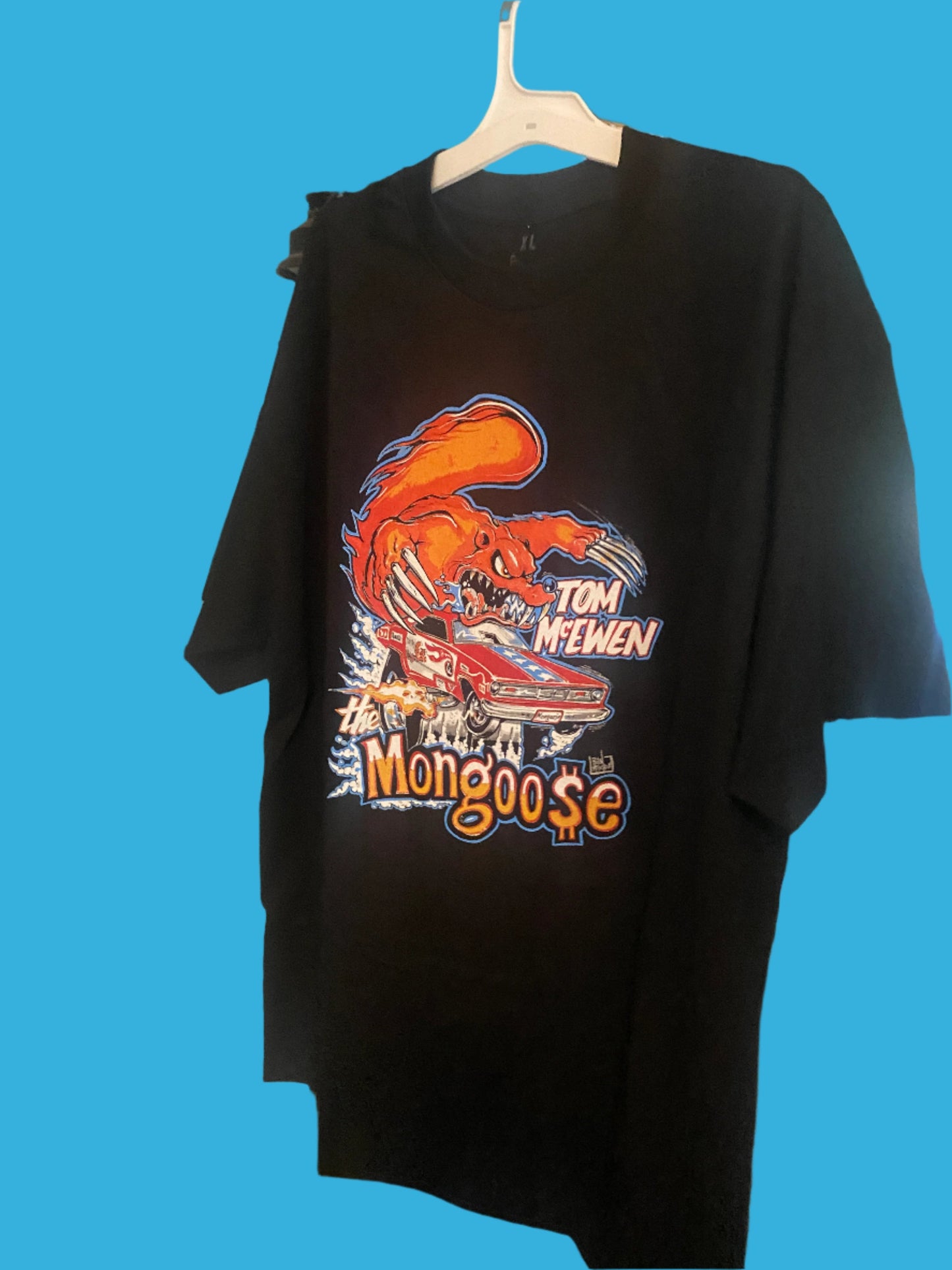 Tom”The Mongoose” McEwen Redline Shirt Club Tee Shirt-XL