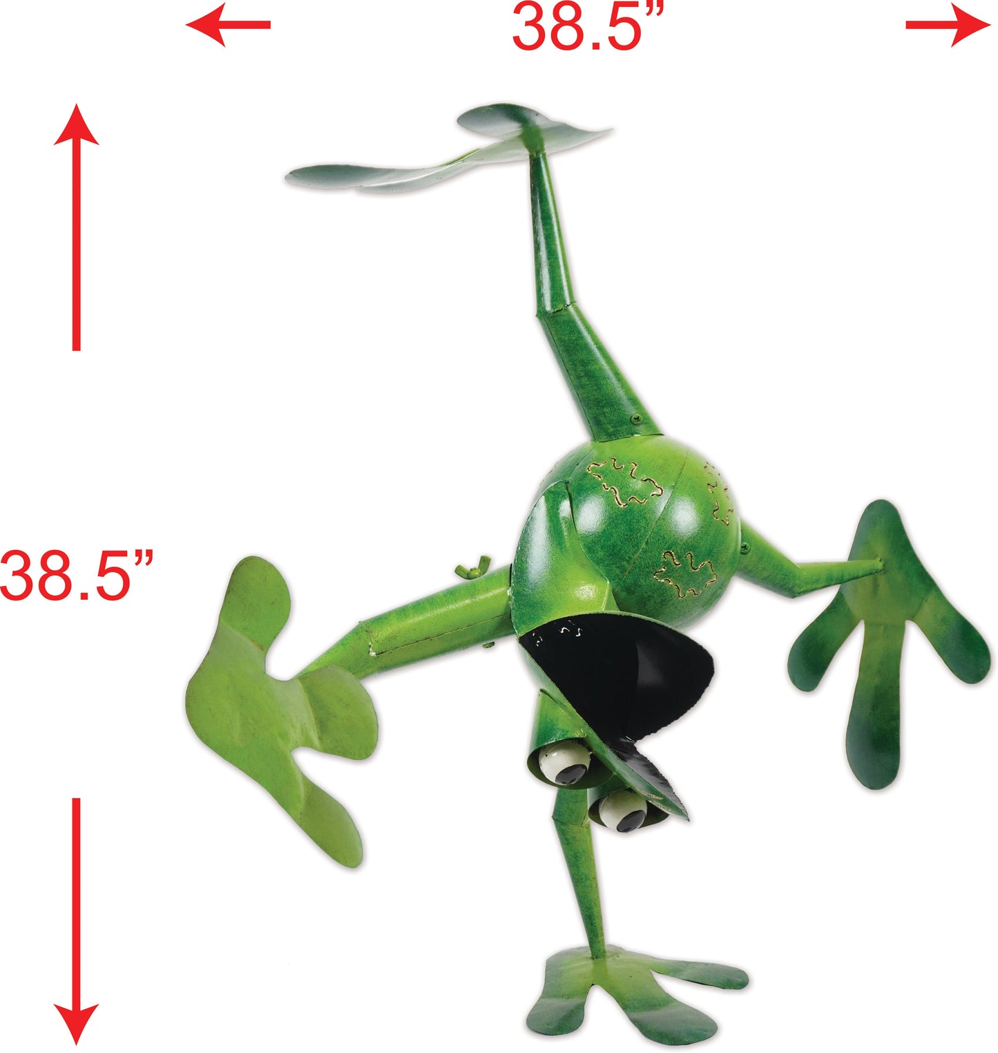 Winston, Frog Sculpture