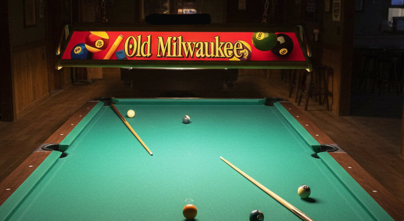 Old Milwaukee Billards Light